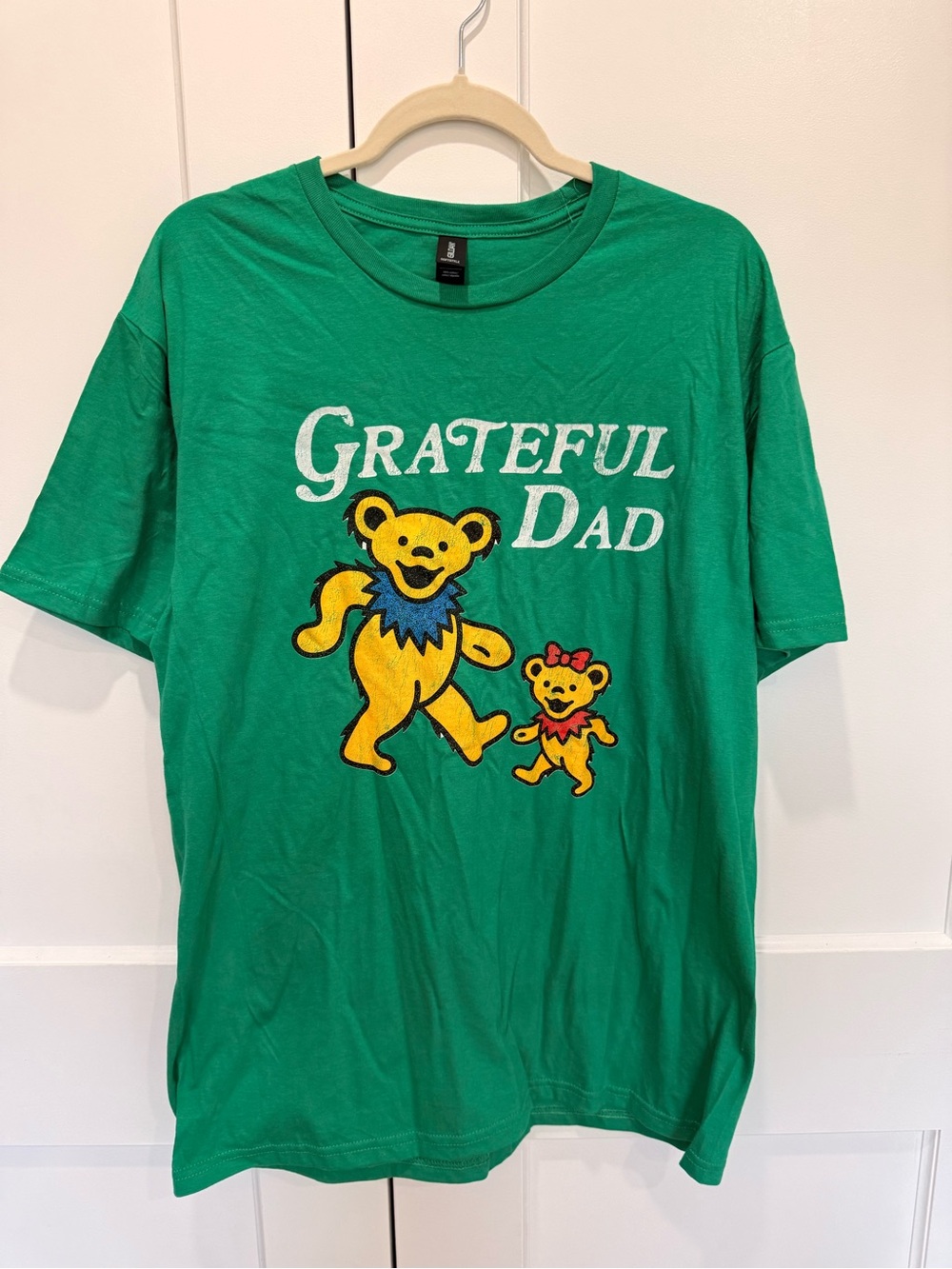 Grateful Dad Graphic Tee - Green